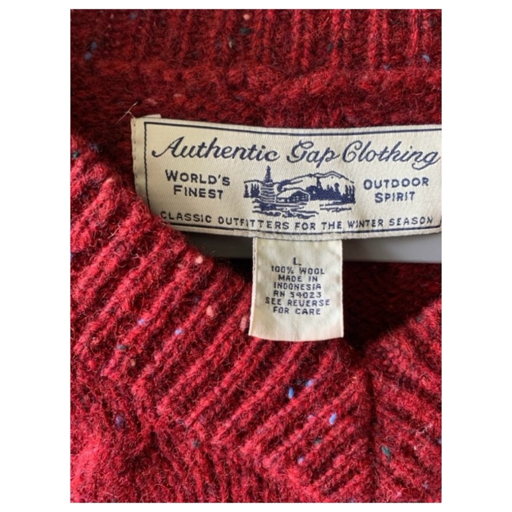 Vintage GAP Wool Sweater | L